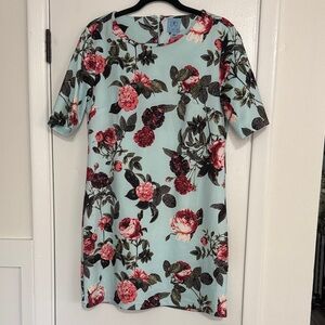 Cece Floral Print Women's Dress